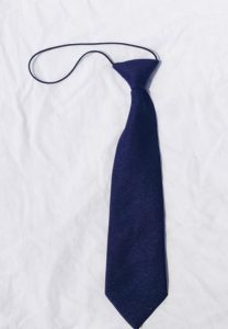 Elastic Navy Tie